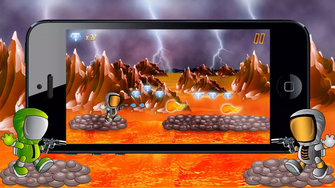 Volcano Escape Run Screenshots