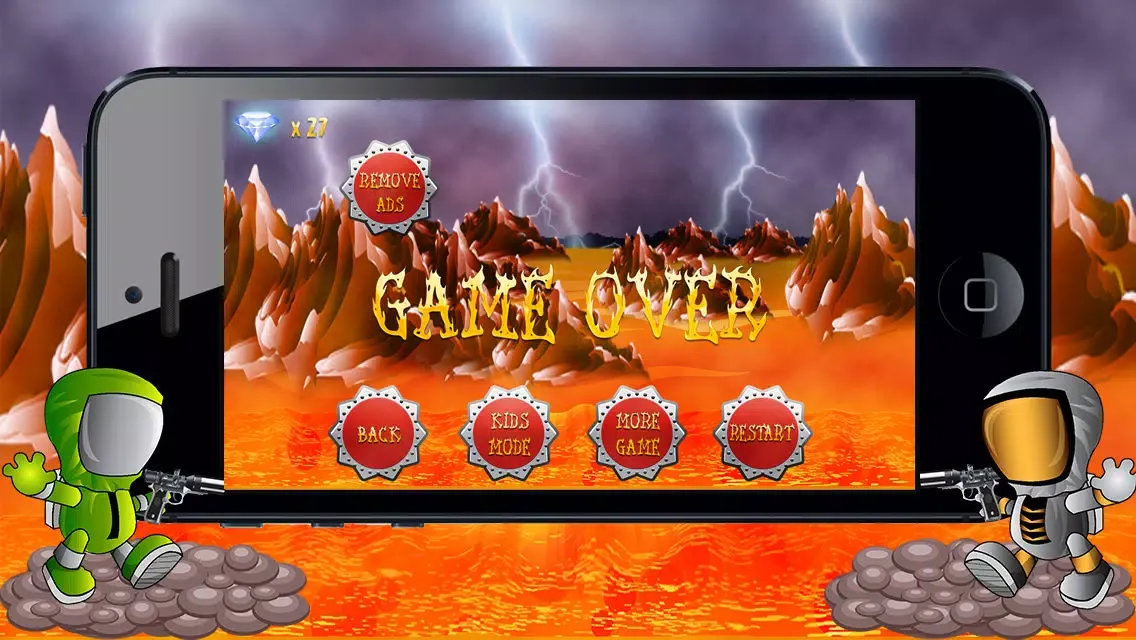 Volcano Escape Run Screenshots