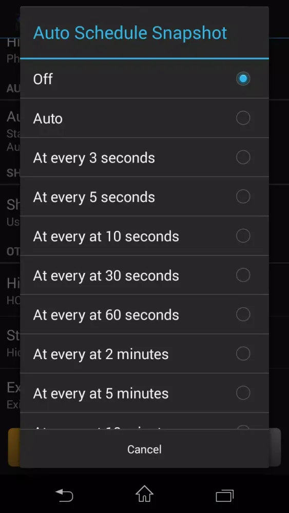 Capturas de tela do Hidden Camera Snapshot