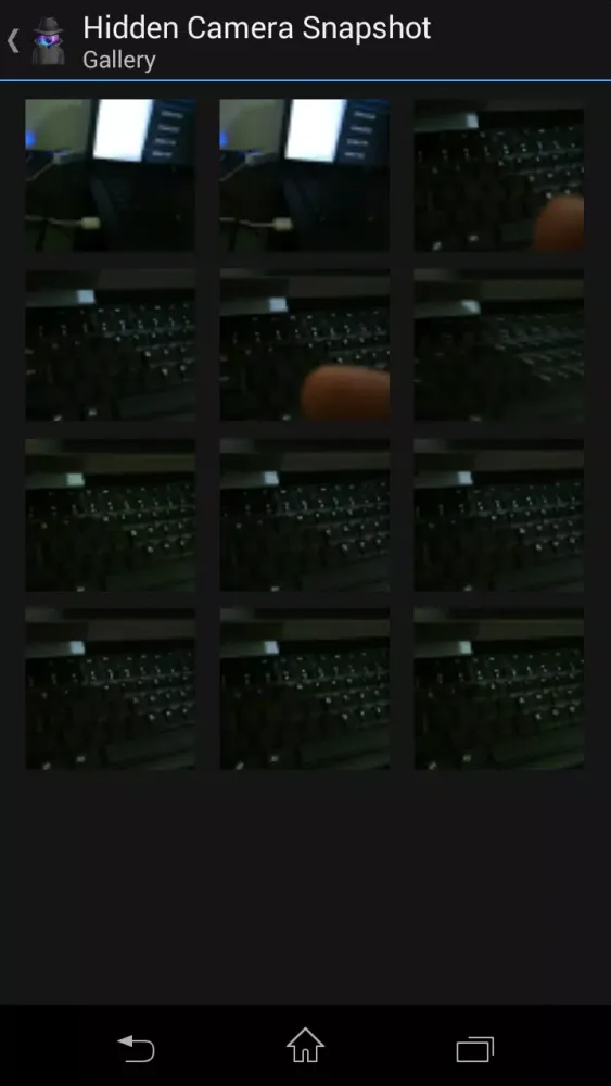 Capturas de tela do Hidden Camera Snapshot