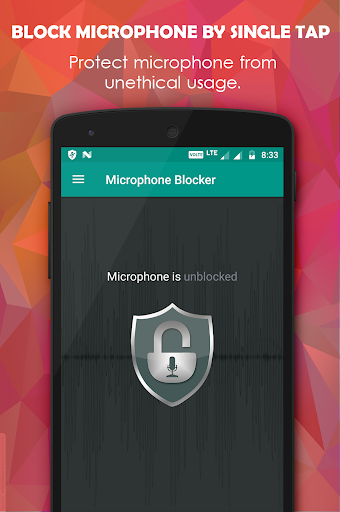 Tangkapan layar Microphone Blocker