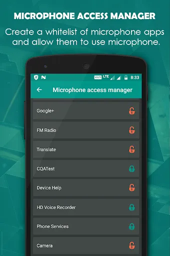 Microphone Blocker Screenshots