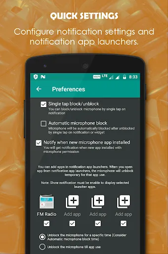 Microphone Blocker Screenshots