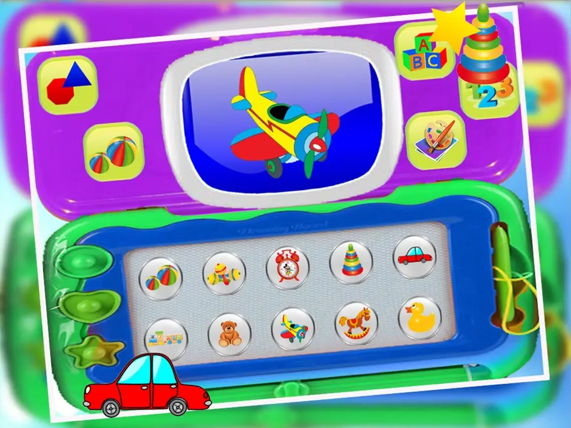 Capturas de pantalla de Preschool Baby Phone For kids - Mini Laptop Toy Phone iPad 