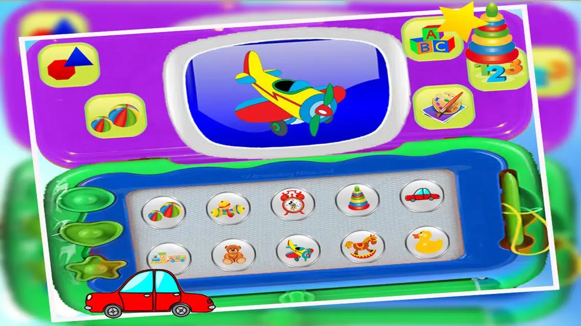 Capturas de pantalla de Preschool Baby Phone For kids - Mini Laptop Toy Phone