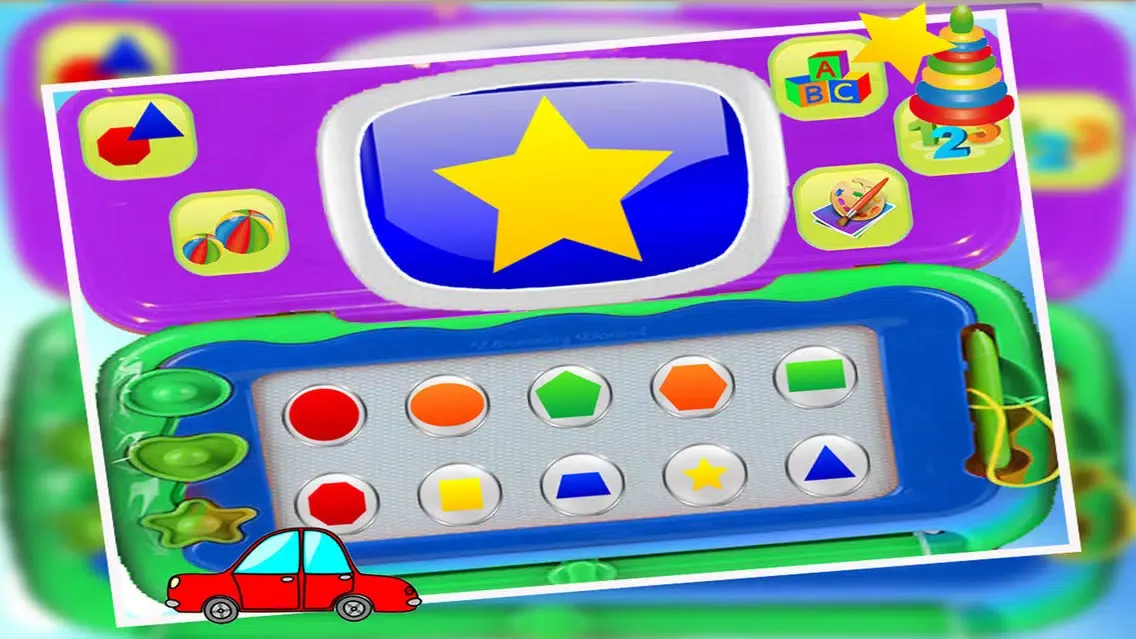 Capturas de pantalla de Preschool Baby Phone For kids - Mini Laptop Toy Phone