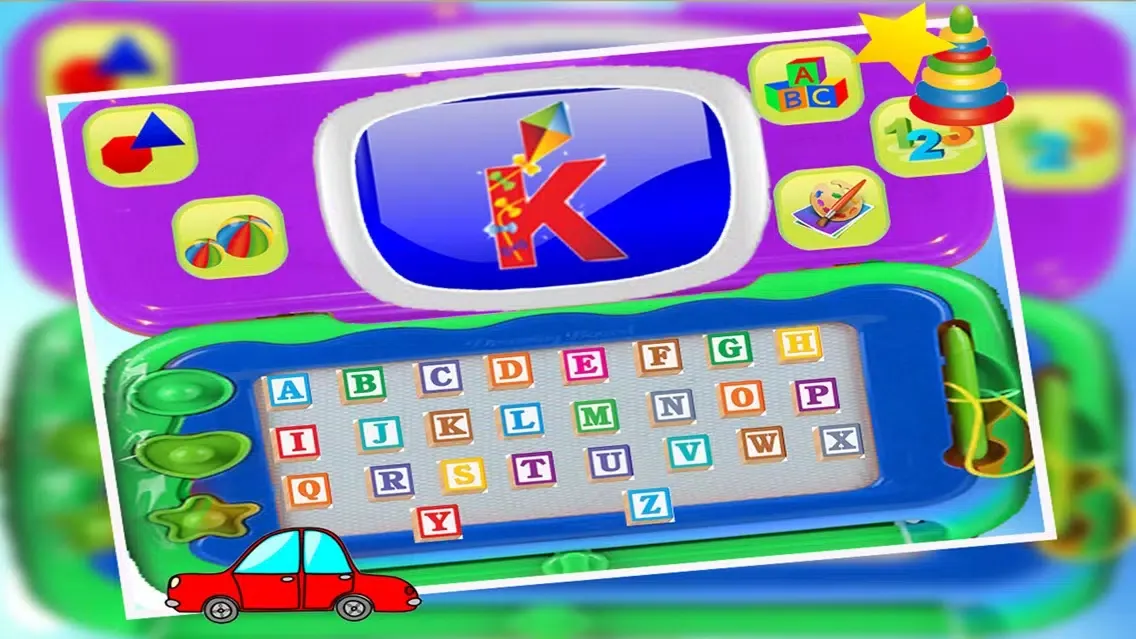 Capturas de pantalla de Preschool Baby Phone For kids - Mini Laptop Toy Phone