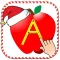 Christmas ABC Tracing Letters - Learning game