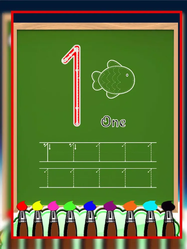 Christmas Number Tracing - Write 123 iPad  स्क्रीनशॉट