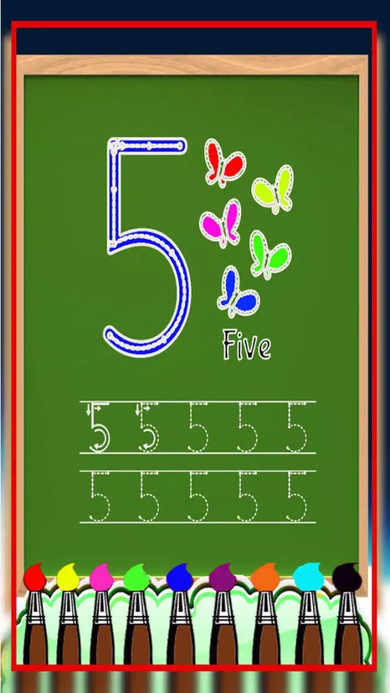 Christmas Number Tracing - Write 123 स्क्रीनशॉट
