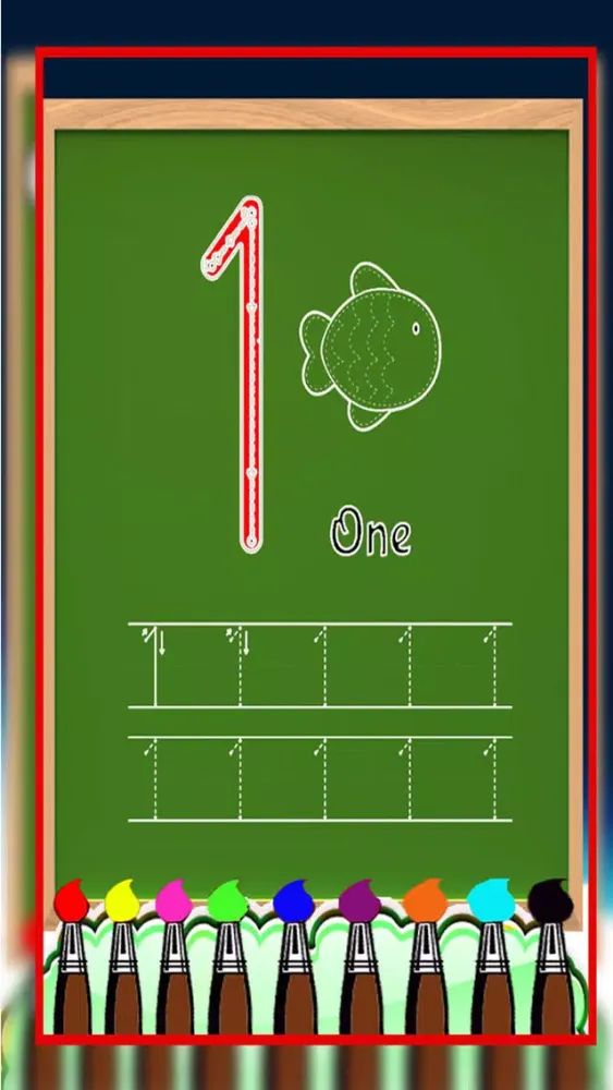 Christmas Number Tracing - Write 123 स्क्रीनशॉट