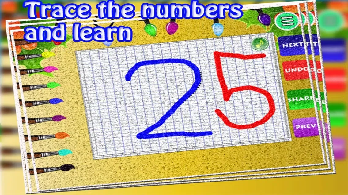 Capturas de pantalla de Christmas Tracing Letter