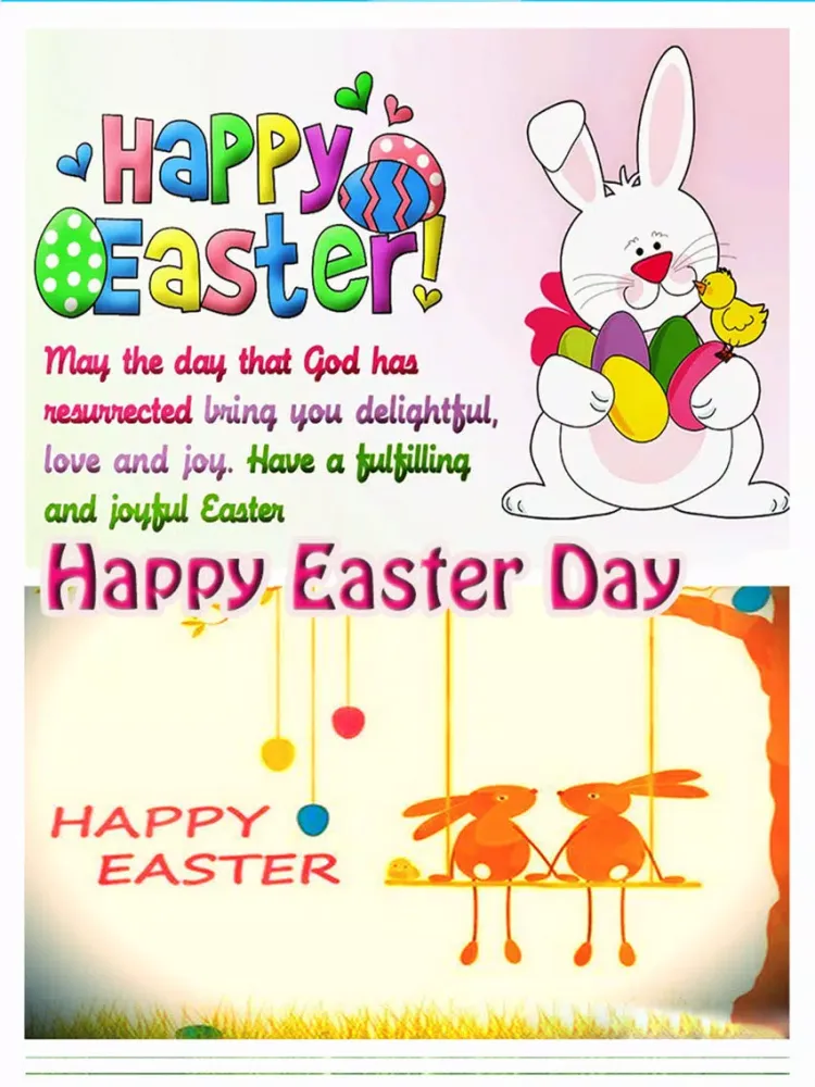 Ảnh chụp màn hình của Happy Easter Day 2017- Quotes and Greeting Cards. iPad 