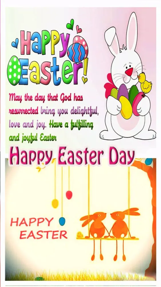 Ảnh chụp màn hình của Happy Easter Day 2017- Quotes and Greeting Cards.