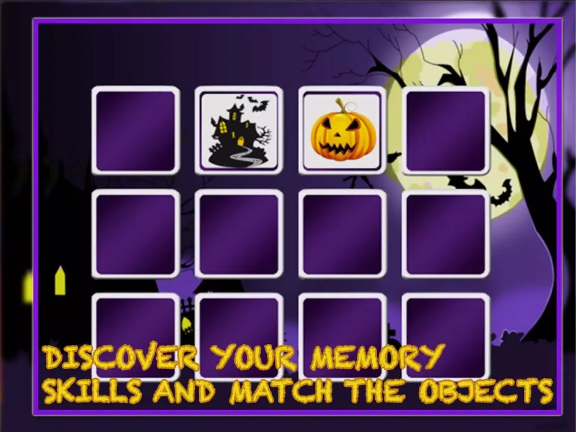 Halloween Puzzle for kids - All in one Game iPad 应用截图