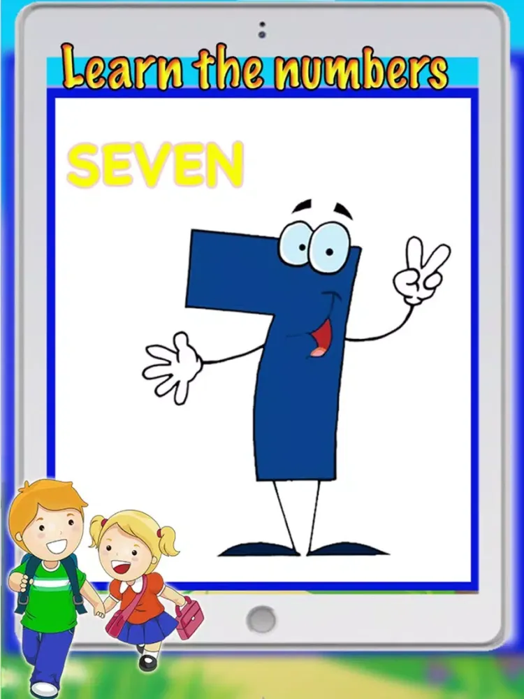 Tangkapan layar 123 fun - Numbers and counting education game iPad 