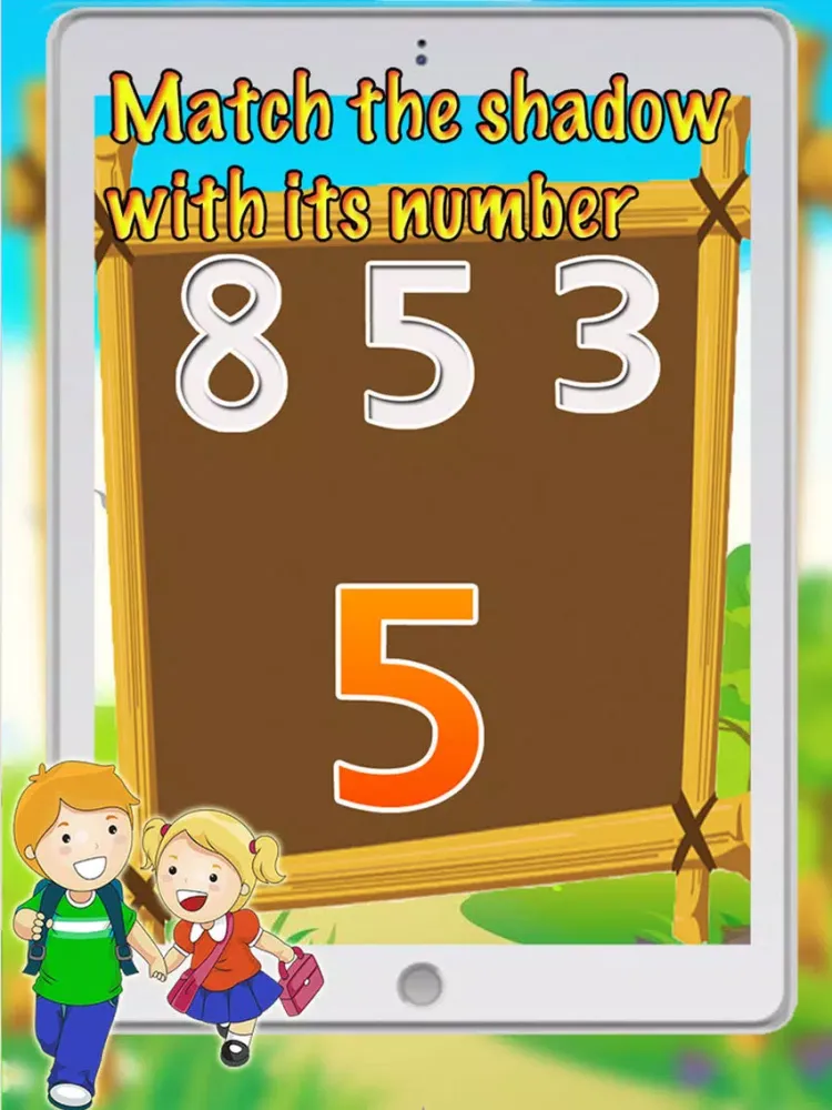 Tangkapan layar 123 fun - Numbers and counting education game iPad 