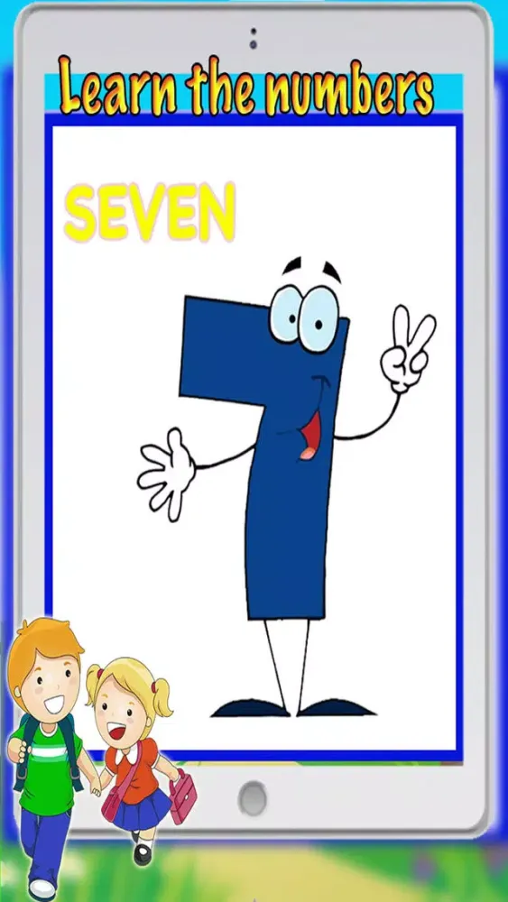 Tangkapan layar 123 fun - Numbers and counting education game