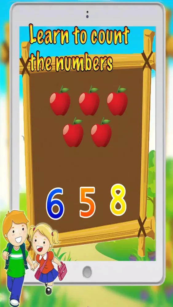 Tangkapan layar 123 fun - Numbers and counting education game