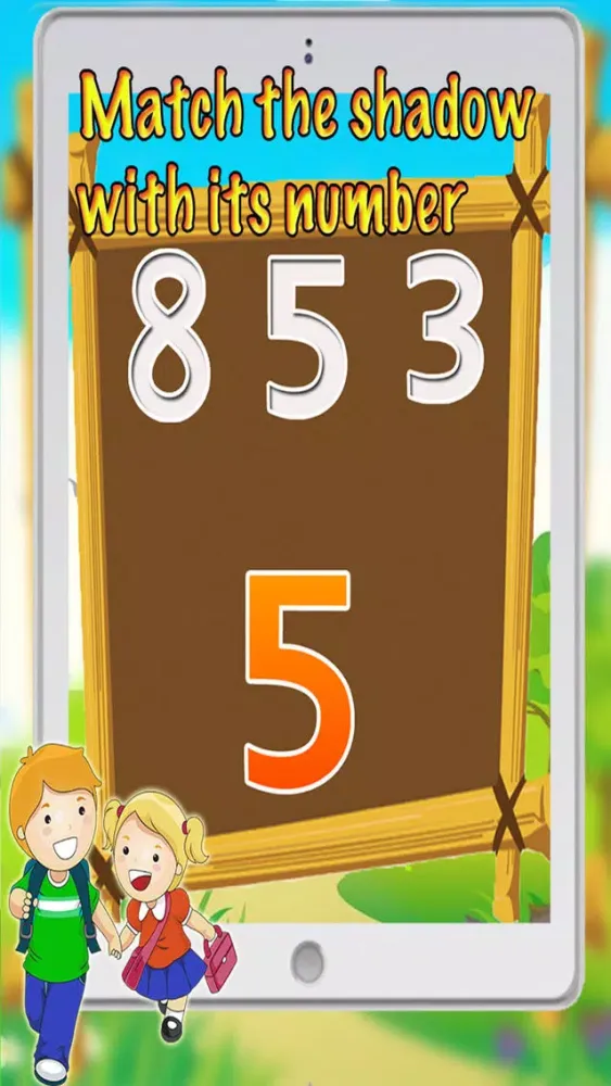 Tangkapan layar 123 fun - Numbers and counting education game