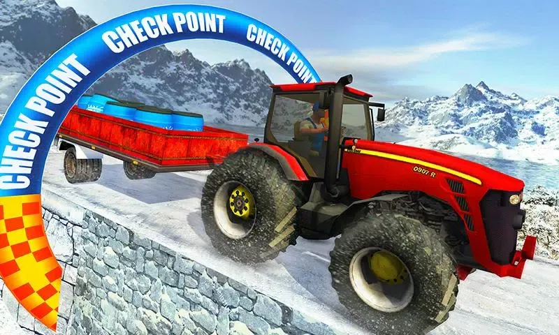 ภาพหน้าจอของ Farm Tractor Cargo Driving Sim