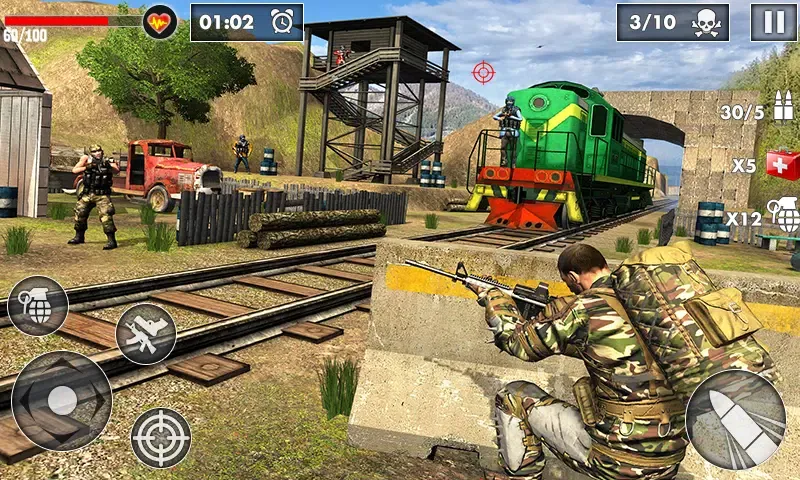 Скриншоты Commando Cover Shooting Strike