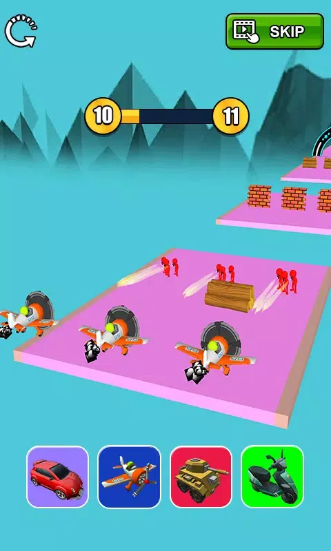 Capturas de tela do Epic Car Transform Race