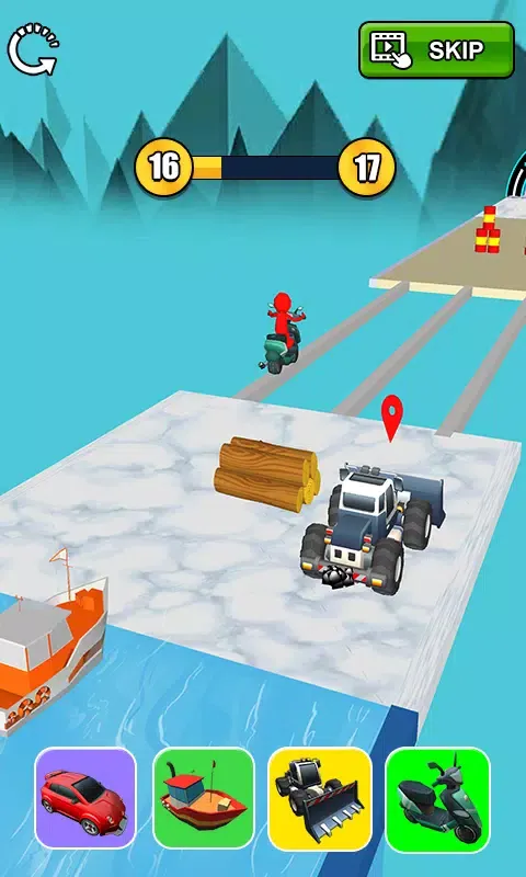 Capturas de tela do Epic Car Transform Race