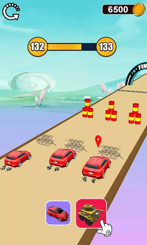 Capturas de tela do Epic Car Transform Race