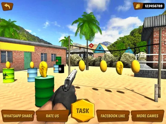 ภาพหน้าจอของ Mango Shooter Game iPad 