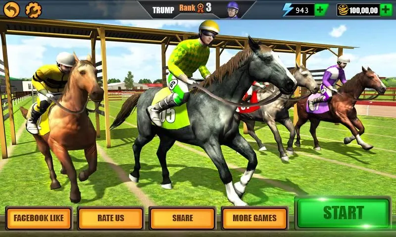 Screenshot di Horse Riding Derby Racing Game