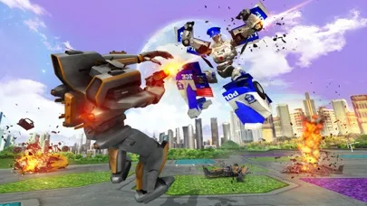 Screenshot di Cops Robot Battle
