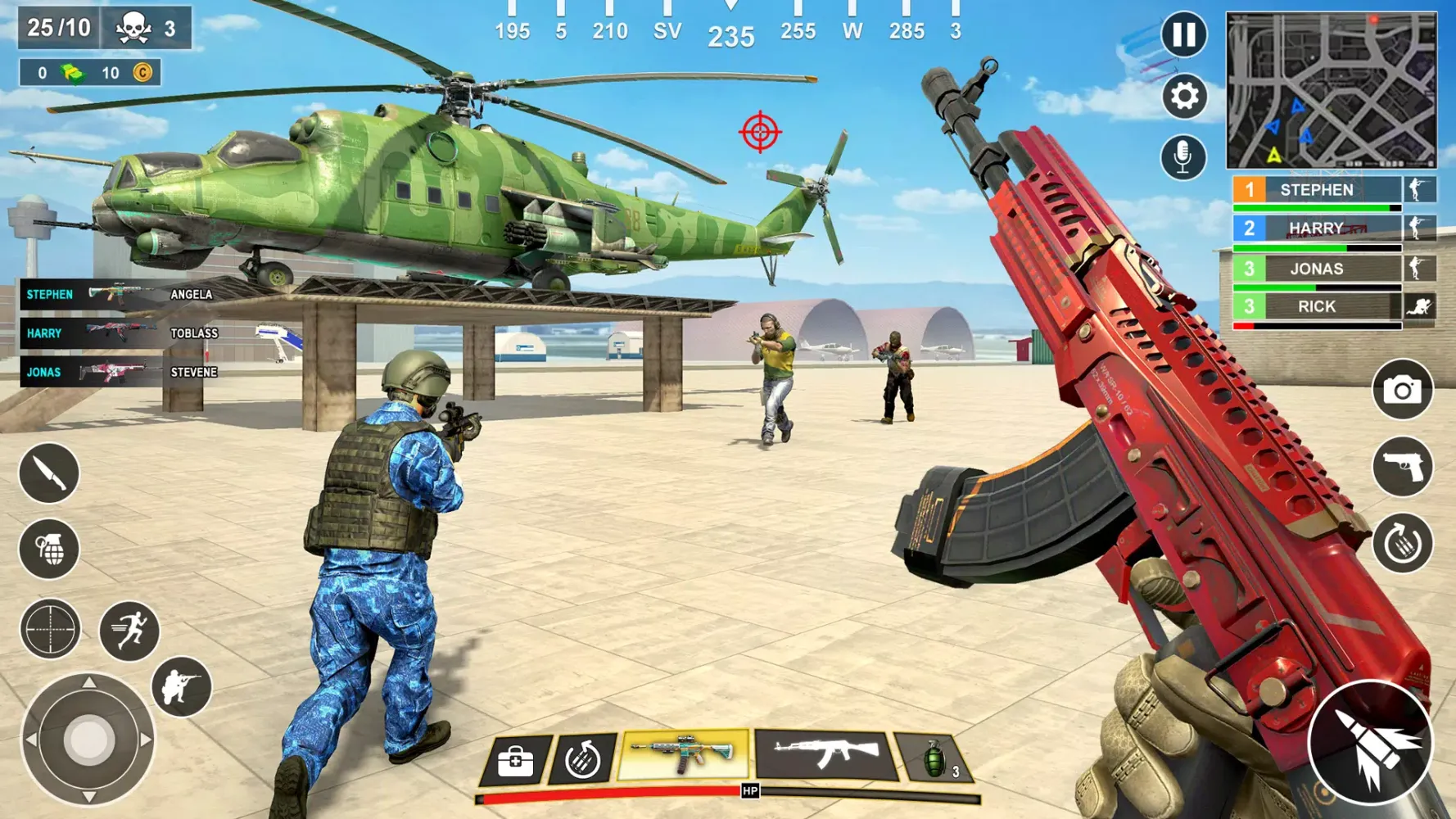 Anti-Terrorist Shooting Game Screenshots