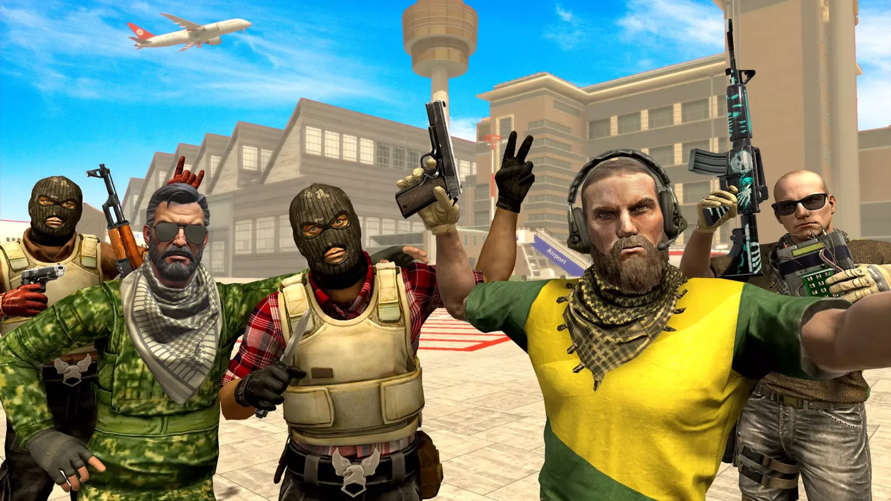 Anti-Terrorist Shooting Game Screenshots