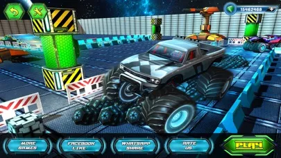 Tangkapan skrin Fury Monster Truck Parker