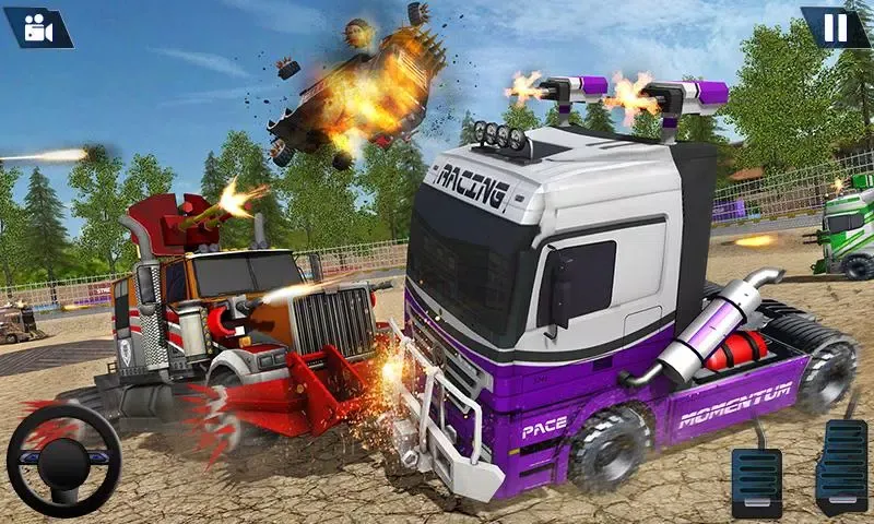Semi Truck Crash Race 2021: Ne スクリーンショット