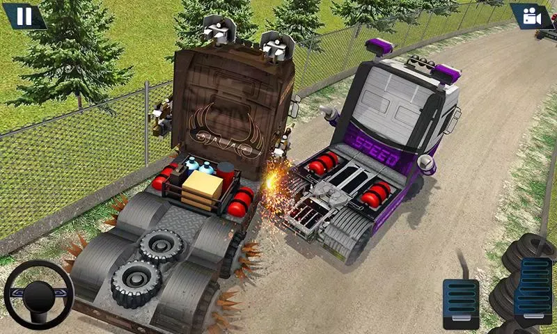 Semi Truck Crash Race 2021: Ne スクリーンショット