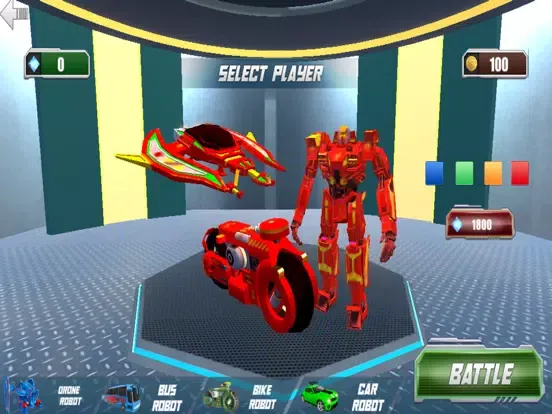 Multi Robot Transform Wars iPad 应用截图