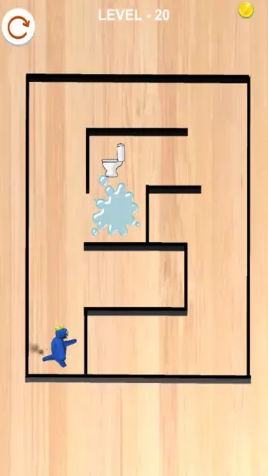 Capturas de tela do Rainbow Toilet Rush