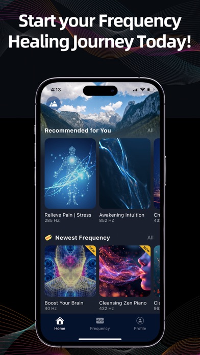 Frequency Healing Sounds Hertz Ekran Görüntüleri