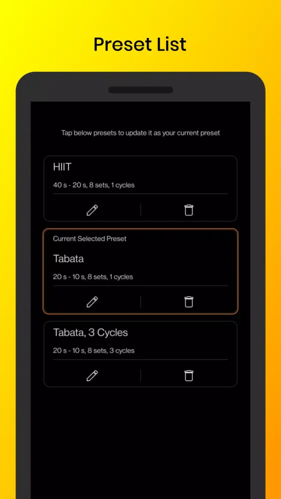 Tabata Timer and HIIT Timer :应用截图