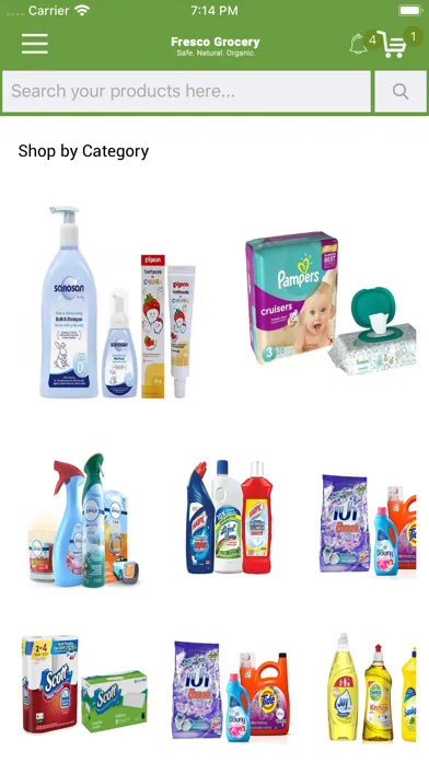 Ảnh chụp màn hình của Fresco Grocery