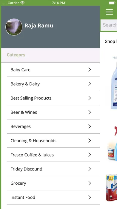 Ảnh chụp màn hình của Fresco Grocery