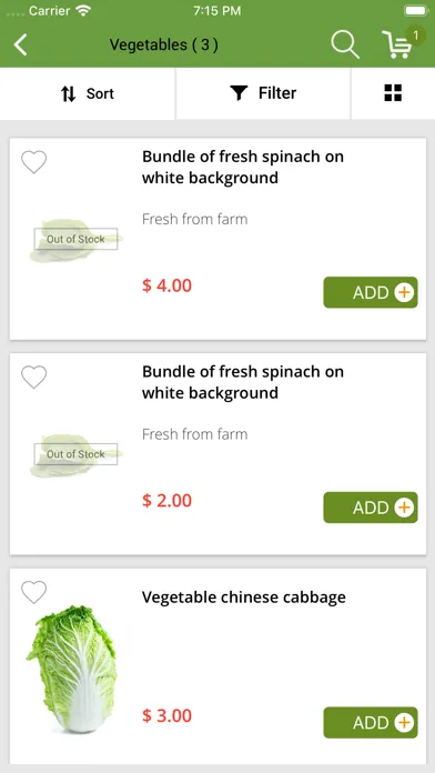 Ảnh chụp màn hình của Fresco Grocery
