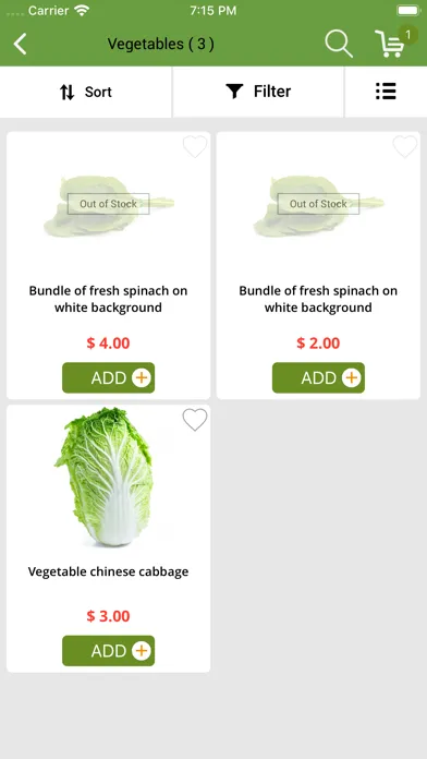 Ảnh chụp màn hình của Fresco Grocery