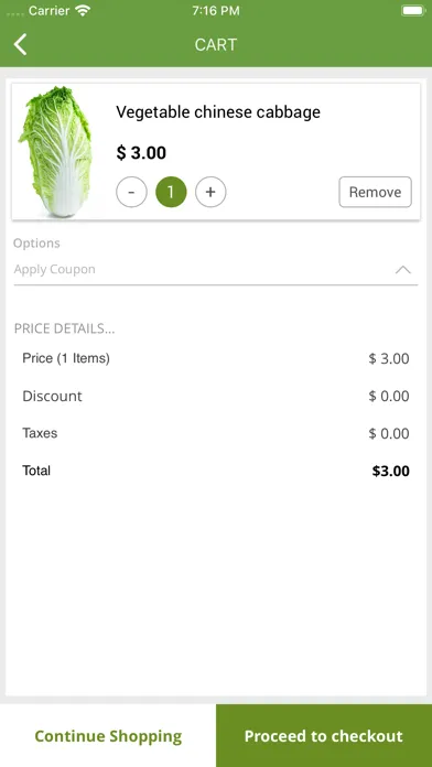 Ảnh chụp màn hình của Fresco Grocery