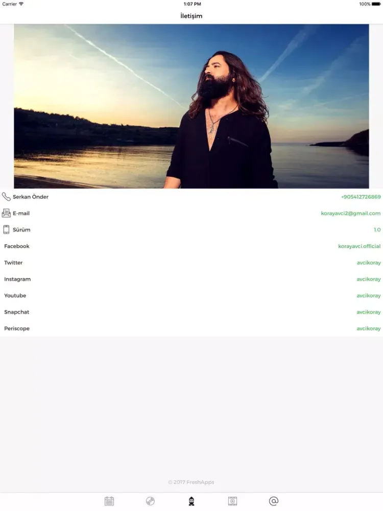 Koray AVCI iPad  Screenshots