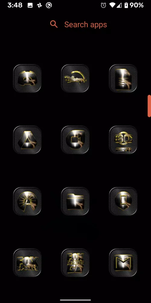 Black Mamba icon pack Screenshots