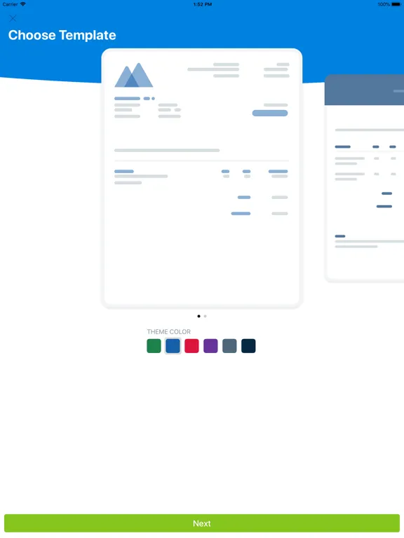 Скриншоты Invoice Creator by FreshBooks iPad 