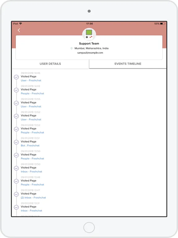 Freshchat iPad  Screenshots